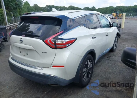 2017 Nissan Murano S z USA, uszkodzony, nr VIN 5N1AZ2MH5HN162299